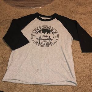 3/4 sleeve tee